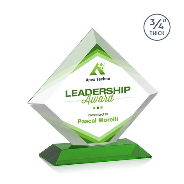 Custom Belaire VividPrint™ Award - Green