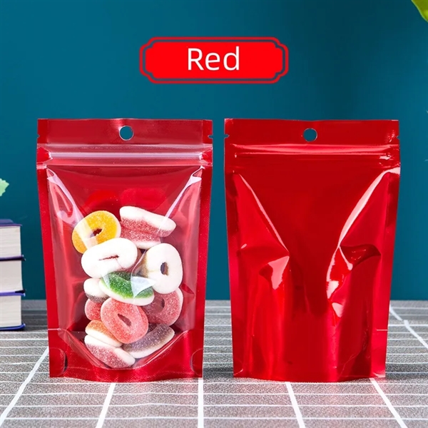Stand-up Mylar Bags Ziplock Aluminum Foil Pouch Packets - Stand-up Mylar Bags Ziplock Aluminum Foil Pouch Packets - Image 6 of 11