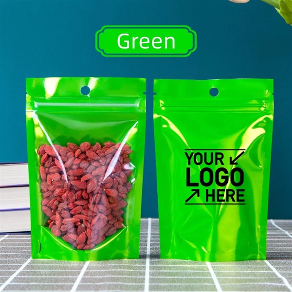 Stand-up Mylar Bags Ziplock Aluminum Foil Pouch Packets - Stand-up Mylar Bags Ziplock Aluminum Foil Pouch Packets - Image 7 of 11