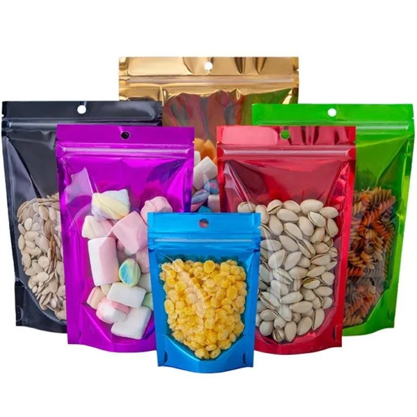 Stand-up Mylar Bags Ziplock Aluminum Foil Pouch Packets - Stand-up Mylar Bags Ziplock Aluminum Foil Pouch Packets - Image 10 of 11