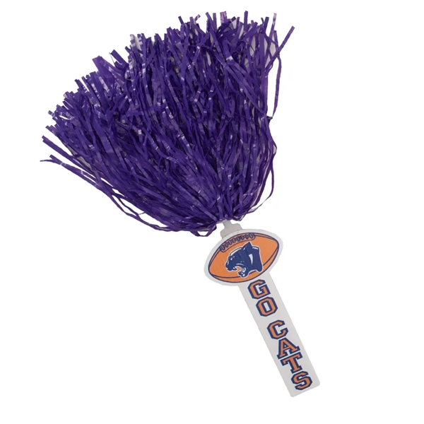 Spirit Stick Poms with Plastic Streamers - Spirit Stick Poms with Plastic Streamers - Image 5 of 9
