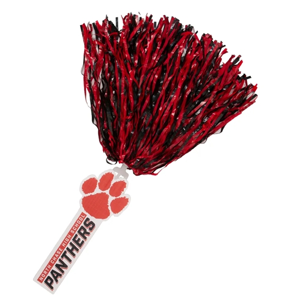 Spirit Stick Poms with Plastic Streamers - Spirit Stick Poms with Plastic Streamers - Image 6 of 9