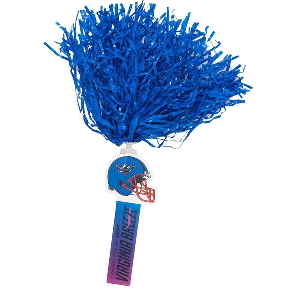 Spirit Stick Poms with Plastic Streamers - Spirit Stick Poms with Plastic Streamers - Image 7 of 9