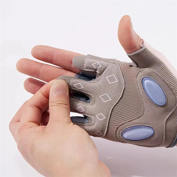 Half Finger Fitness Gloves - Half Finger Fitness Gloves - Image 3 of 5