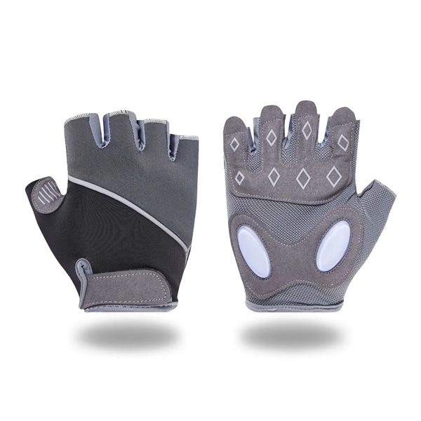 Half Finger Fitness Gloves - Half Finger Fitness Gloves - Image 5 of 5