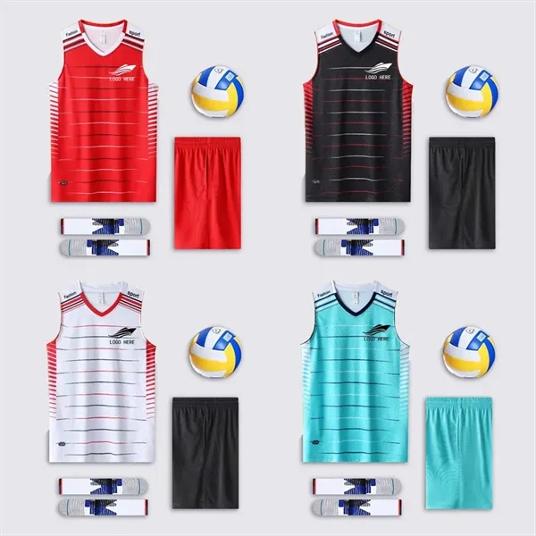 Quickdry Customfit Poly-Fiber Sleeveless Volleyball Kits - Quickdry Customfit Poly-Fiber Sleeveless Volleyball Kits - Image 0 of 1