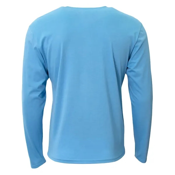 A4 Men's Softek Long-Sleeve T-Shirt - A4 Men's Softek Long-Sleeve T-Shirt - Image 47 of 61