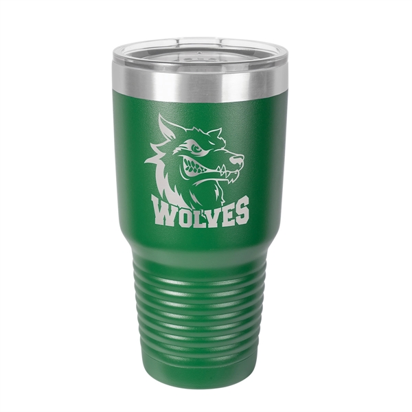 Polar Camel Stainless Steel 30 oz Ringed Tumbler - Polar Camel Stainless Steel 30 oz Ringed Tumbler - Image 6 of 35