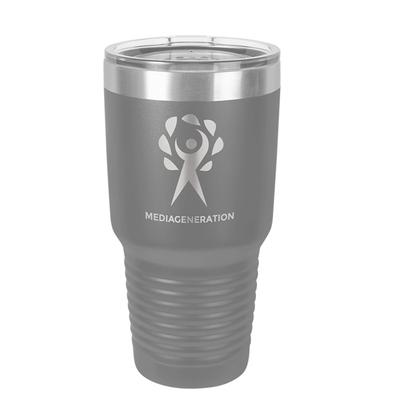 Polar Camel Stainless Steel 30 oz Ringed Tumbler - Polar Camel Stainless Steel 30 oz Ringed Tumbler - Image 4 of 35