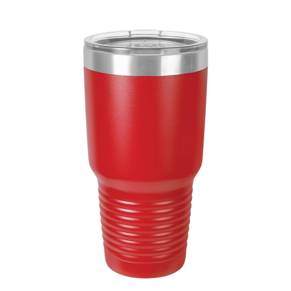 Polar Camel Stainless Steel 30 oz Ringed Tumbler - Polar Camel Stainless Steel 30 oz Ringed Tumbler - Image 21 of 35