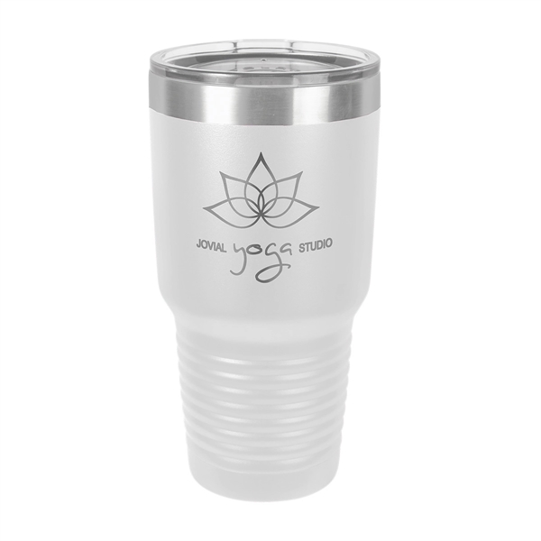 Polar Camel Stainless Steel 30 oz Ringed Tumbler - Polar Camel Stainless Steel 30 oz Ringed Tumbler - Image 26 of 35