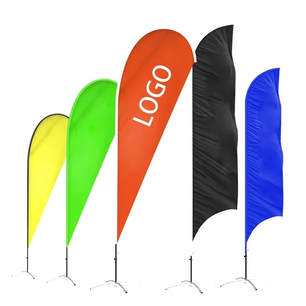 Advertising the outdoor waterflood base beach flag - Advertising the outdoor waterflood base beach flag - Image 0 of 5