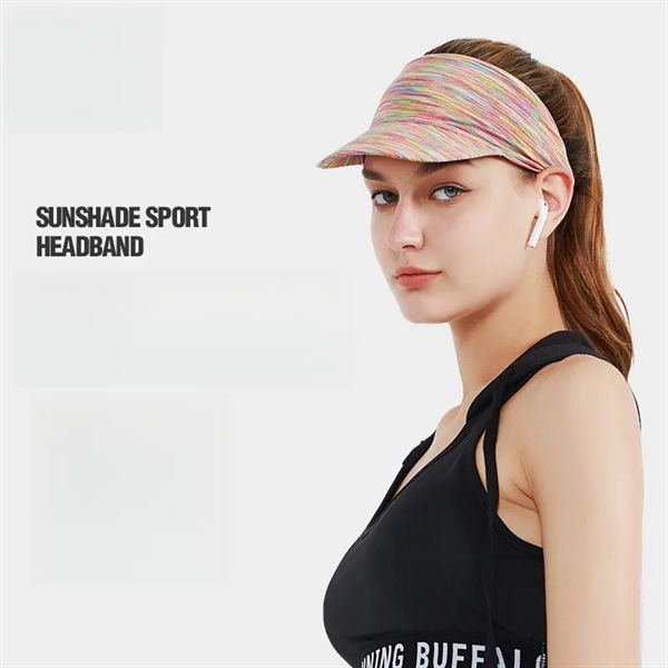 Sports Headband Cap - Sports Headband Cap - Image 9 of 9