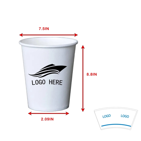 Ecosip Customizable Versatile Paper Cups - Ecosip Customizable Versatile Paper Cups - Image 1 of 1