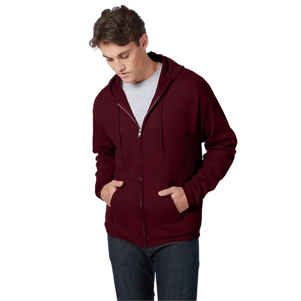 Hanes Adult EcoSmart® Full-Zip Hooded Sweatshirt - Hanes Adult EcoSmart® Full-Zip Hooded Sweatshirt - Image 51 of 53