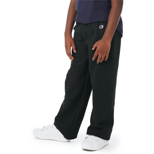 Champion Youth Powerblend® Open-Bottom Fleece Pant with P... - Champion Youth Powerblend® Open-Bottom Fleece Pant with P... - Image 18 of 21