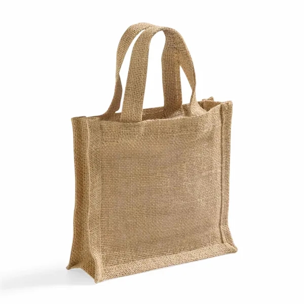 Party Favor Jute Tote Bag - Party Favor Jute Tote Bag - Image 6 of 6