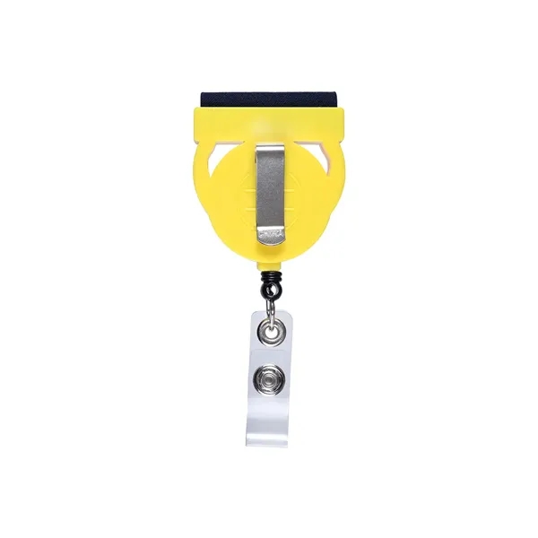 Goofy Group Badge Reel Holder with Screen Cleaner - Goofy Group Badge Reel Holder with Screen Cleaner - Image 5 of 5