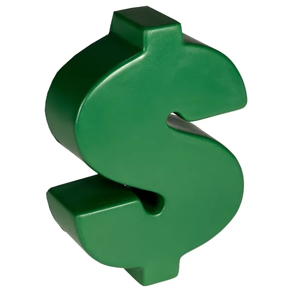 Dollar Money Sign Shape Stress Ball - Dollar Money Sign Shape Stress Ball - Image 1 of 1