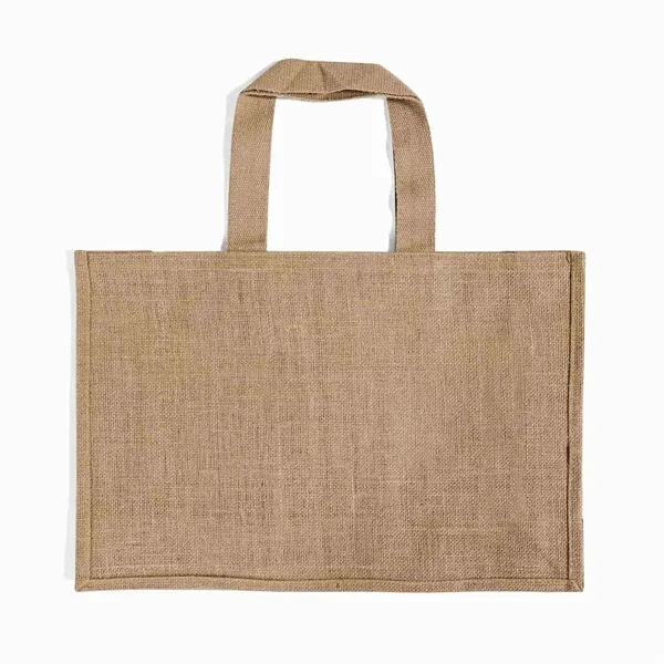 Carry All Jute Tote Bag - Carry All Jute Tote Bag - Image 4 of 8