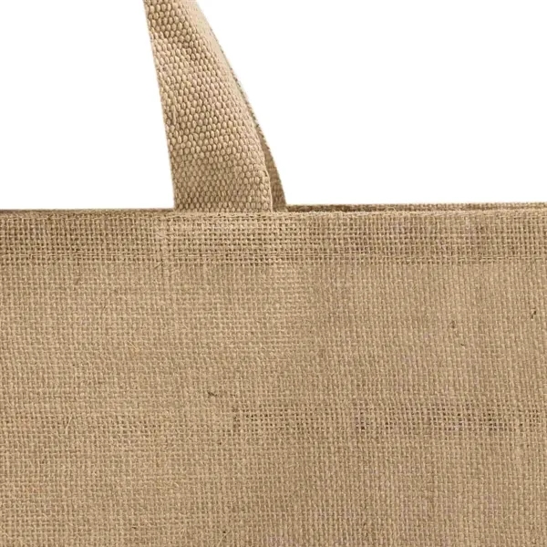 Carry All Jute Tote Bag - Carry All Jute Tote Bag - Image 5 of 8