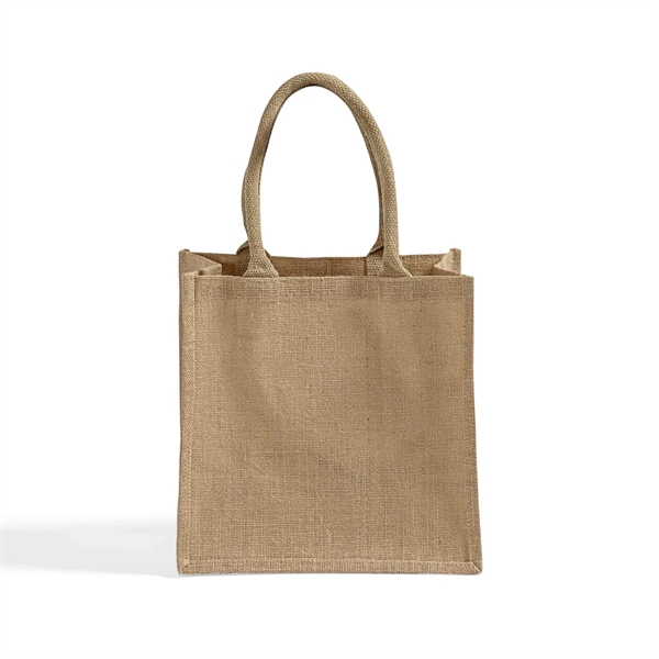 Square Jute Burlap Bag - Square Jute Burlap Bag - Image 12 of 22