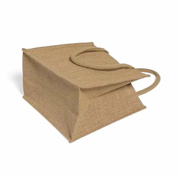 Square Jute Burlap Bag - Square Jute Burlap Bag - Image 15 of 22