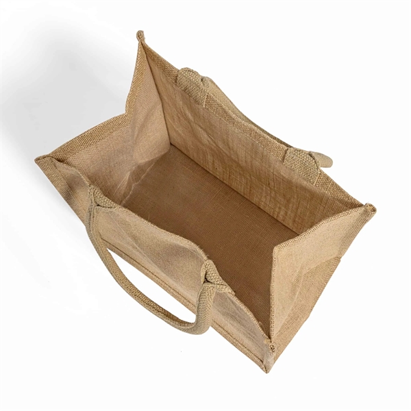 Square Jute Burlap Bag - Square Jute Burlap Bag - Image 16 of 22