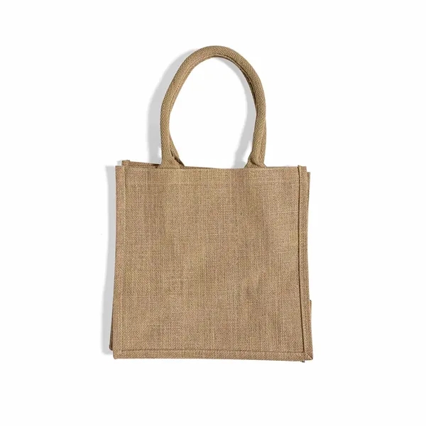 Square Jute Burlap Bag - Square Jute Burlap Bag - Image 18 of 22