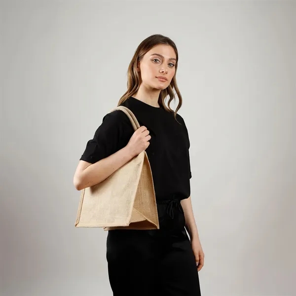 Square Jute Burlap Bag - Square Jute Burlap Bag - Image 21 of 22