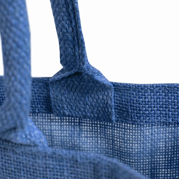 Market Jute Burlap Bag - Market Jute Burlap Bag - Image 8 of 17