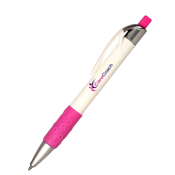 Prime Line Breast Cancer Awareness Ribbon Pen - Prime Line Breast Cancer Awareness Ribbon Pen - Image 0 of 1