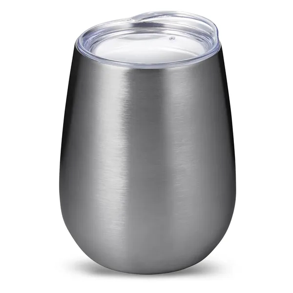 Prime Line 10oz Stemless Vacuum Wine Tumbler With Lid - Prime Line 10oz Stemless Vacuum Wine Tumbler With Lid - Image 1 of 17