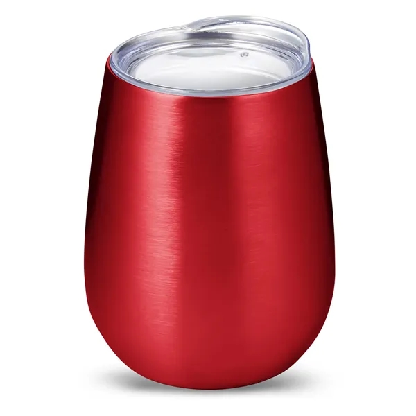 Prime Line 10oz Stemless Vacuum Wine Tumbler With Lid - Prime Line 10oz Stemless Vacuum Wine Tumbler With Lid - Image 15 of 17