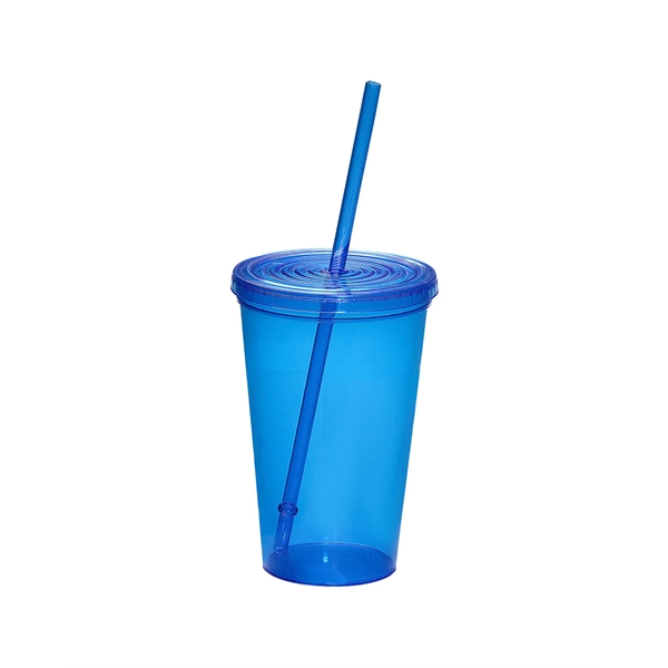 Prime Line USA Made 20oz Econo Sturdy Sipper Tumbler - Prime Line USA Made 20oz Econo Sturdy Sipper Tumbler - Image 8 of 19