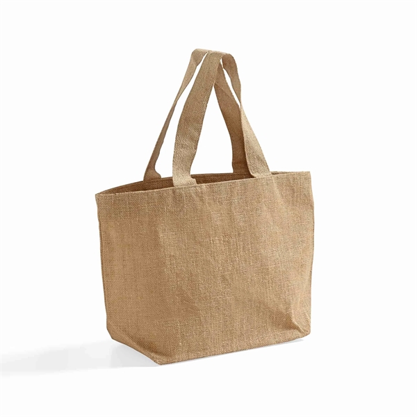 Medium Versatile Jute Tote Bag - Medium Versatile Jute Tote Bag - Image 9 of 12