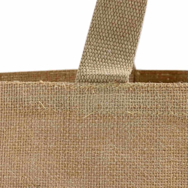 Large Versatile Jute Tote Bag - Large Versatile Jute Tote Bag - Image 7 of 13