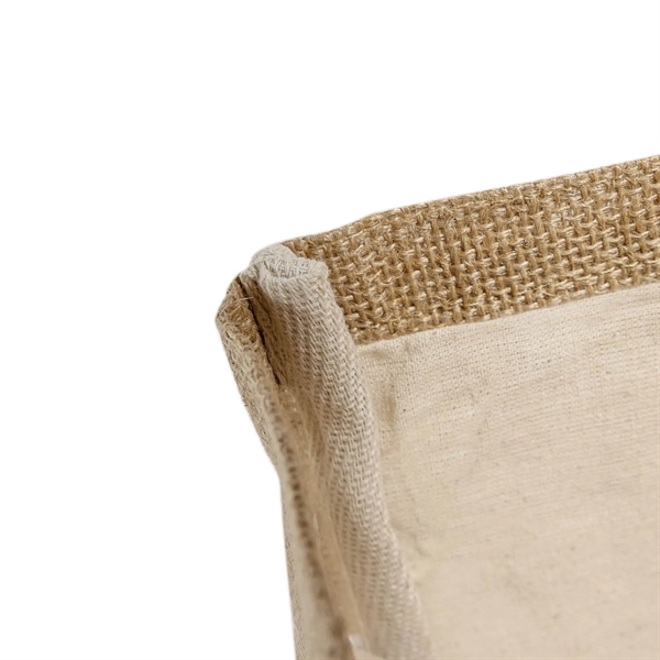 Large Versatile Jute Tote Bag - Large Versatile Jute Tote Bag - Image 9 of 13