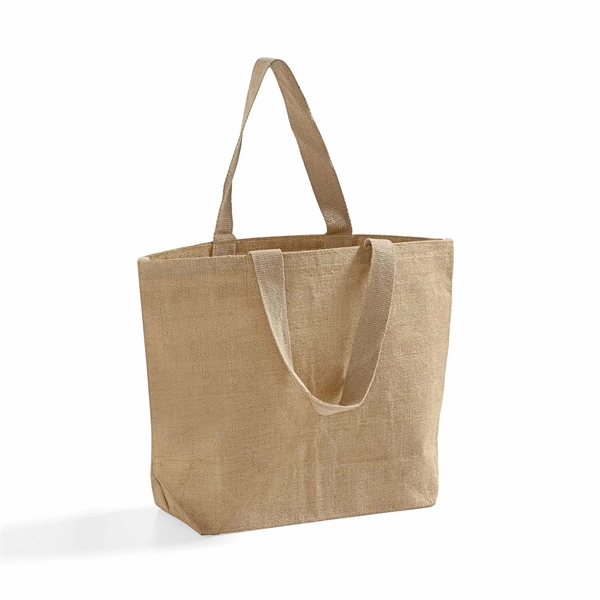 Large Versatile Jute Tote Bag - Large Versatile Jute Tote Bag - Image 10 of 13