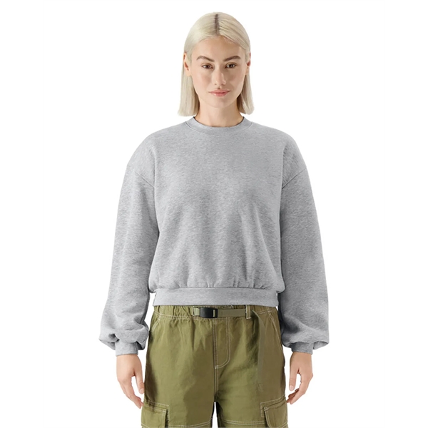 American Apparel Ladies' ReFlex Fleece Crewneck Sweatshirt - American Apparel Ladies' ReFlex Fleece Crewneck Sweatshirt - Image 1 of 17