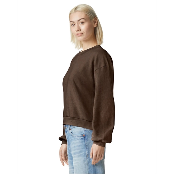 American Apparel Ladies' ReFlex Fleece Crewneck Sweatshirt - American Apparel Ladies' ReFlex Fleece Crewneck Sweatshirt - Image 5 of 17