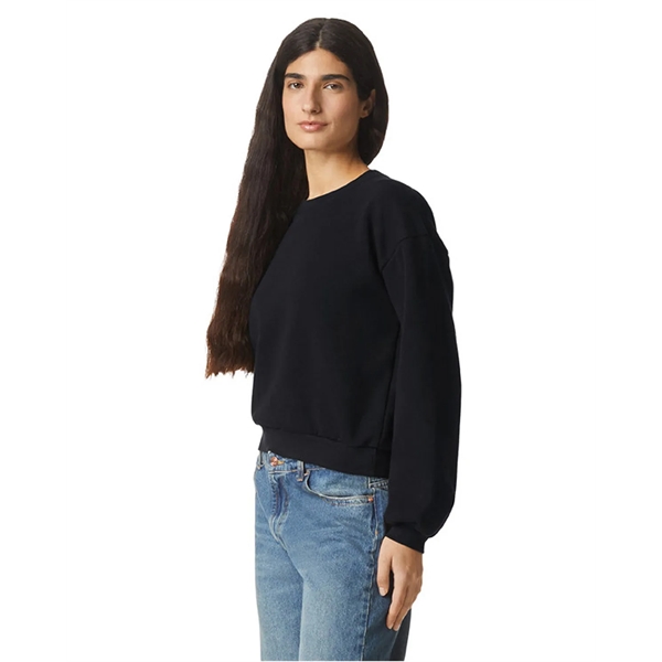 American Apparel Ladies' ReFlex Fleece Crewneck Sweatshirt - American Apparel Ladies' ReFlex Fleece Crewneck Sweatshirt - Image 8 of 17