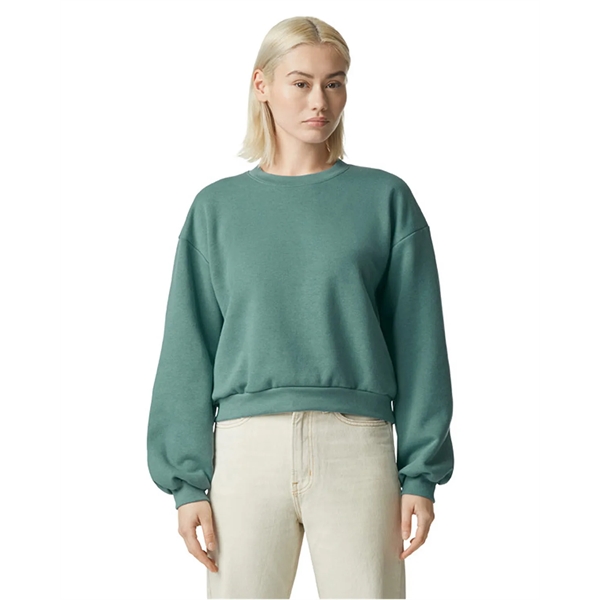 American Apparel Ladies' ReFlex Fleece Crewneck Sweatshirt - American Apparel Ladies' ReFlex Fleece Crewneck Sweatshirt - Image 9 of 17