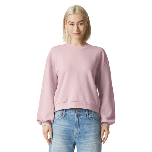 American Apparel Ladies' ReFlex Fleece Crewneck Sweatshirt - American Apparel Ladies' ReFlex Fleece Crewneck Sweatshirt - Image 12 of 17