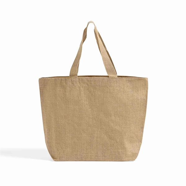 Jumbo Versatile Jute Tote Bag - Jumbo Versatile Jute Tote Bag - Image 2 of 11