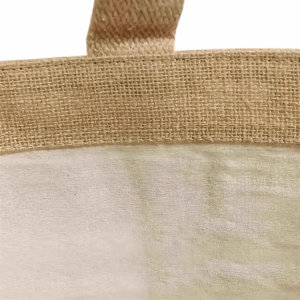 Jumbo Versatile Jute Tote Bag - Jumbo Versatile Jute Tote Bag - Image 5 of 11