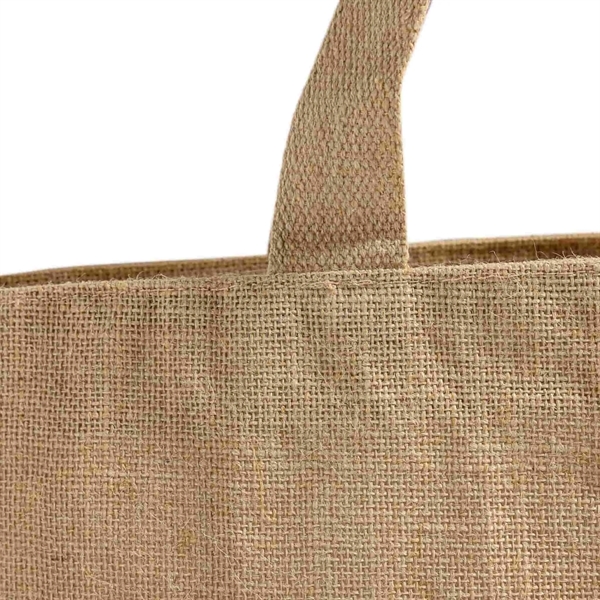 Jumbo Versatile Jute Tote Bag - Jumbo Versatile Jute Tote Bag - Image 6 of 11