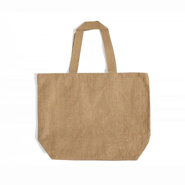 Jumbo Versatile Jute Tote Bag - Jumbo Versatile Jute Tote Bag - Image 7 of 11