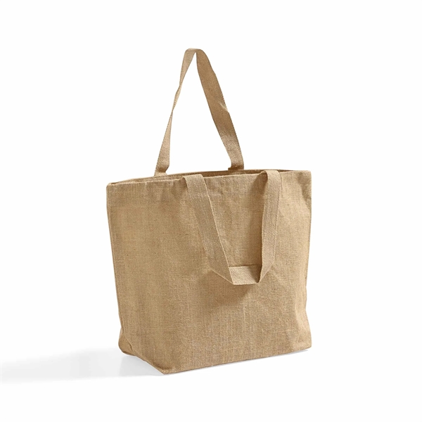 Jumbo Versatile Jute Tote Bag - Jumbo Versatile Jute Tote Bag - Image 8 of 11