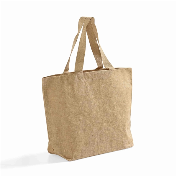 Jumbo Versatile Jute Tote Bag - Jumbo Versatile Jute Tote Bag - Image 9 of 11